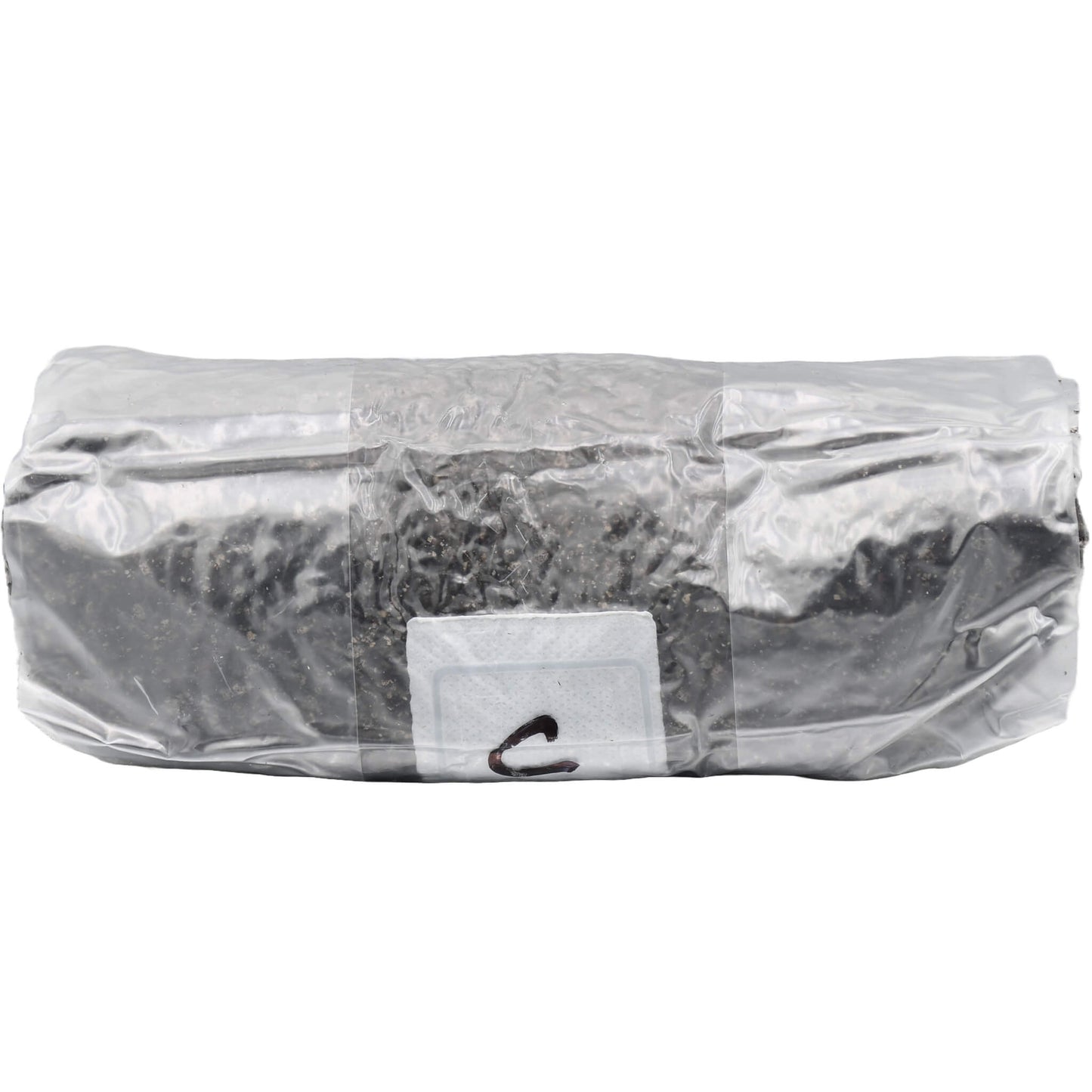 1 pound bag of casing soil folded facing forward