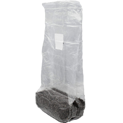 1 pound grow bag of casing soil standing facing left